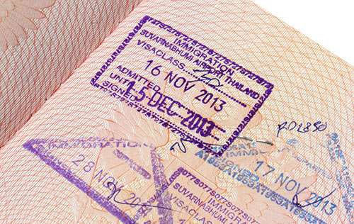 visa thailande passeport